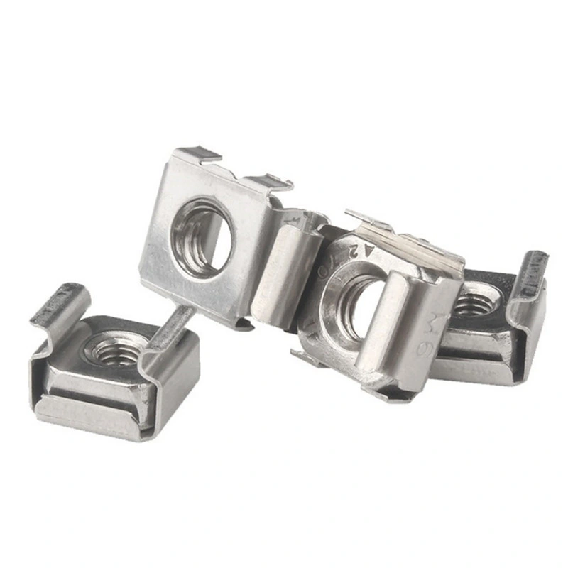 Stainless Steel / Carbon Steel Square Lock Cage Nut